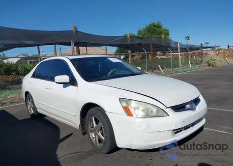 2004 Honda Accord 2.4 Ex из США, поврежденный, VIN 1HGCM56724A012025